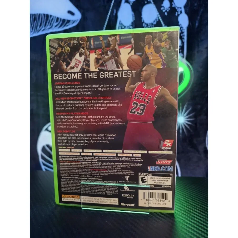 Microsoft Xbox 360 2K Sports NBA 2K11 2011 Michael Jordan